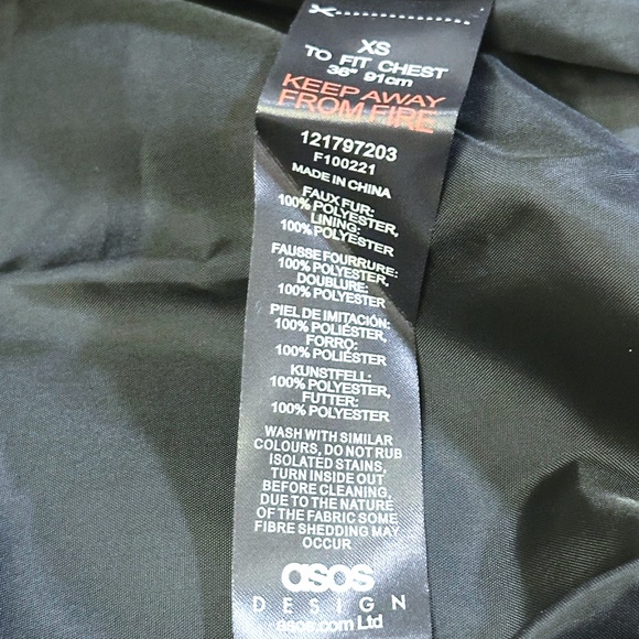 NWT ASOS JACKET | 2XS - Picture 9 of 9